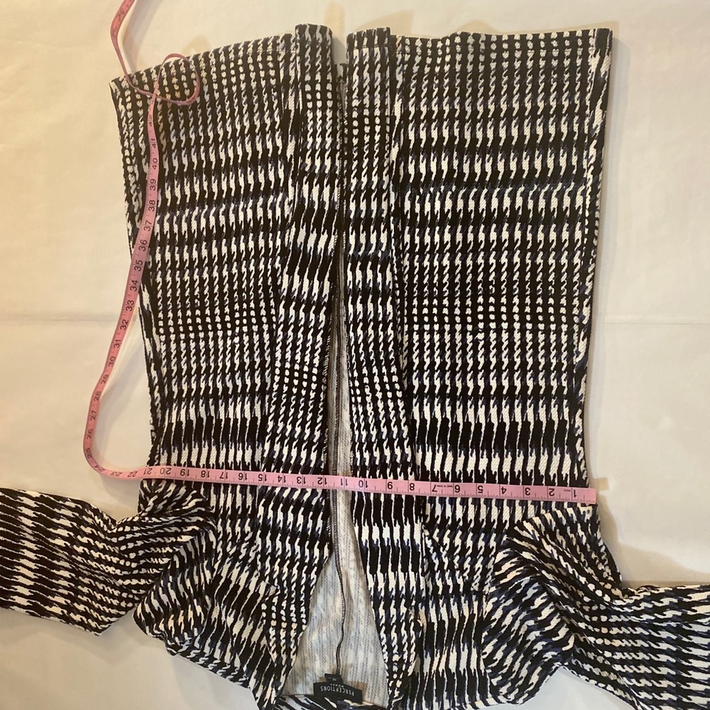 Perceptions Patterned Blazer With Shoulder Pads - image 3